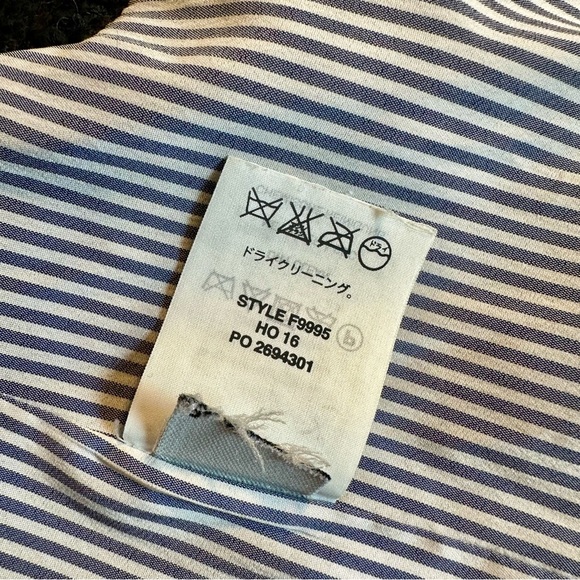 J. Crew Black Wool-Blend Tweed Gold Button-Front Patch Pocket Lady Jacket Size 0 - Picture 6 of 16